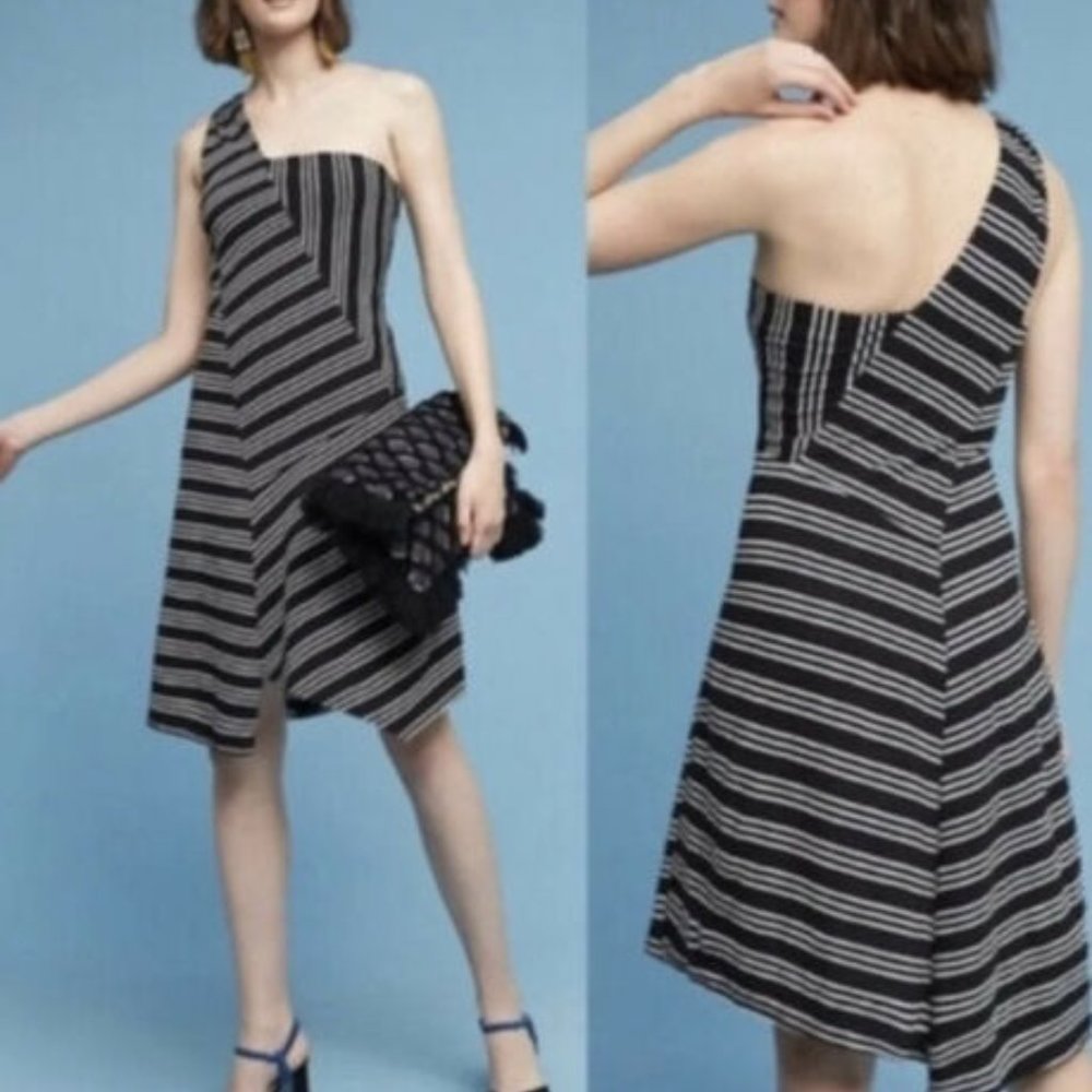 Maeve by Anthropologie one shoulder dress Medium